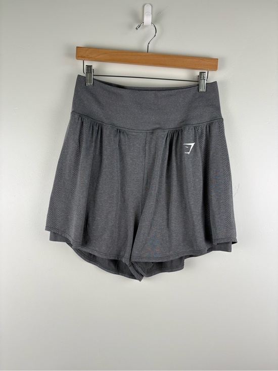Gymshark Pants - Gymshark Vital 2-in-1 Shorts Size large Women's Grey
